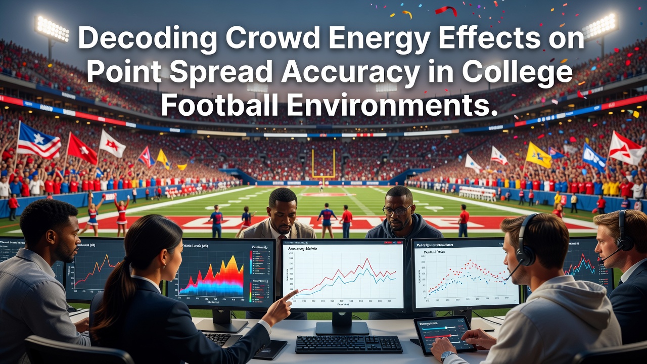 Stadium crowd cheering during a college football game under bright lights with energy affecting the field atmosphere