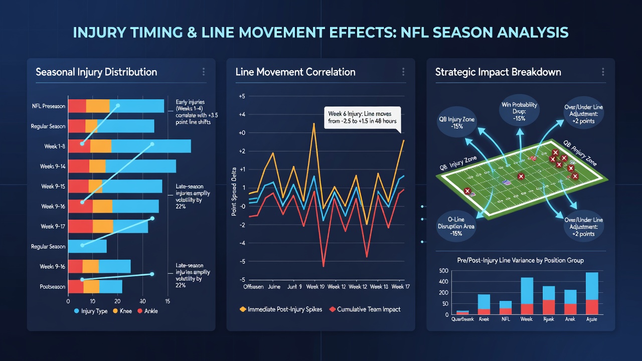 Close-up view of NFL injury report tablet and live odds ticker updating in real time