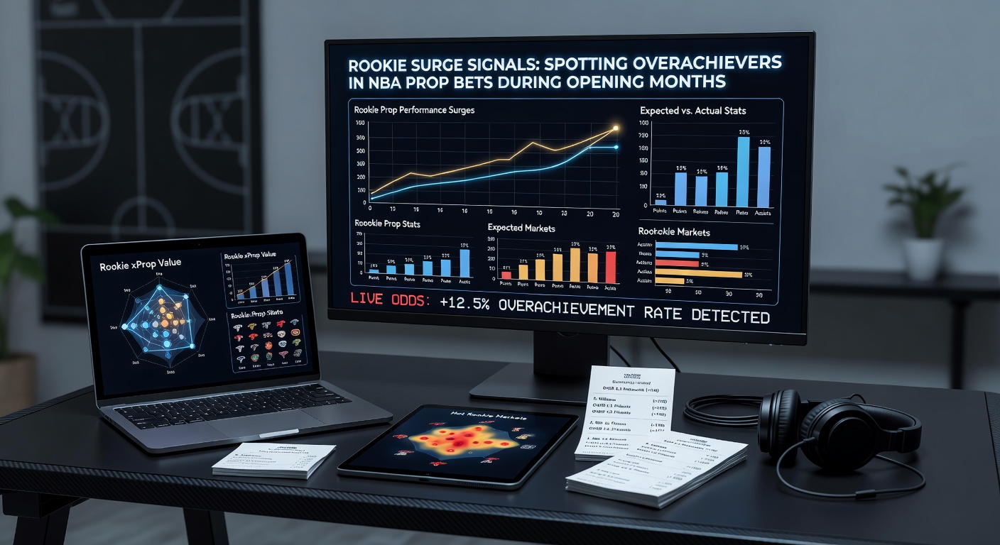 Close-up of an NBA rookie sinking a three-pointer over a defender, symbolizing the sharp-shooting signals bettors target in prop markets